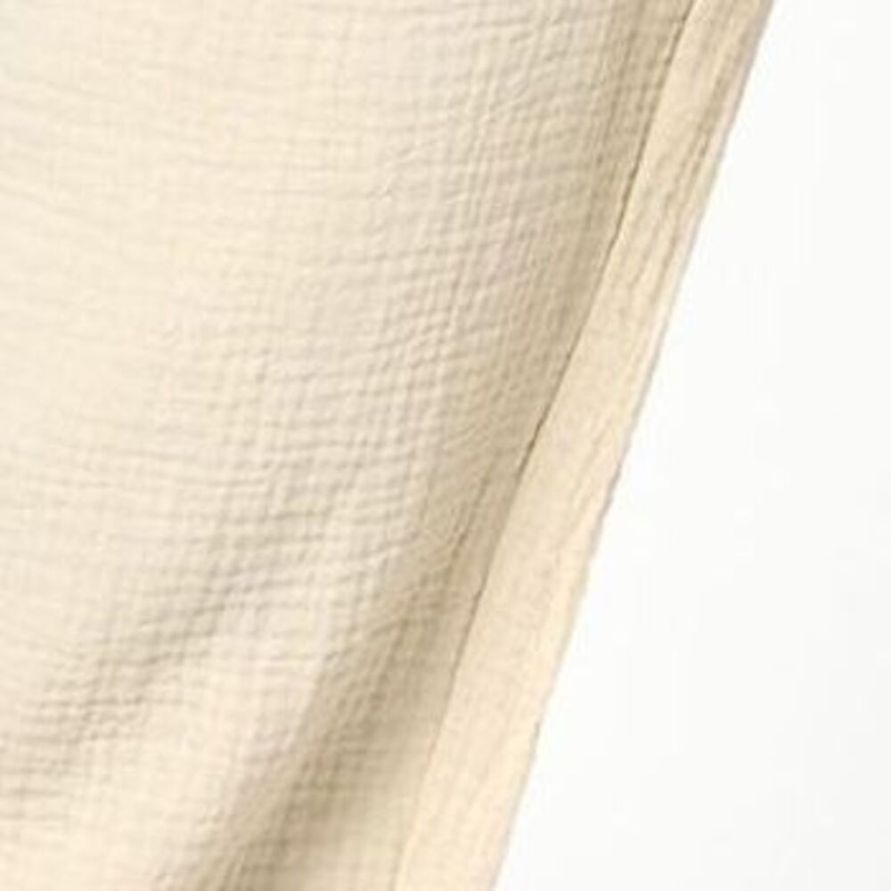 Belle Kim Gravel  Pants Sz S Beach Gauze Utility Ivory A644054 see matching top - Picture 2 of 7